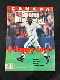 RARE Toronto Blue Jays 1993 Sports Illustrated Canada - Joe Cart