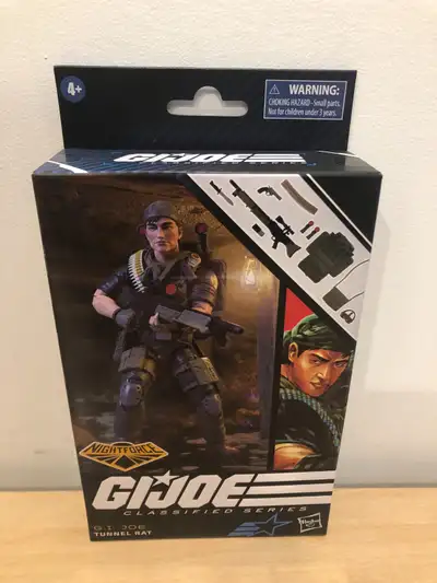 GI Joe Classified #107 Night Force Tunnel Rat, View more