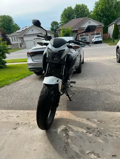 Original owner and used only Honda parts. It was a great bike but we have outgrown it. My son and I...