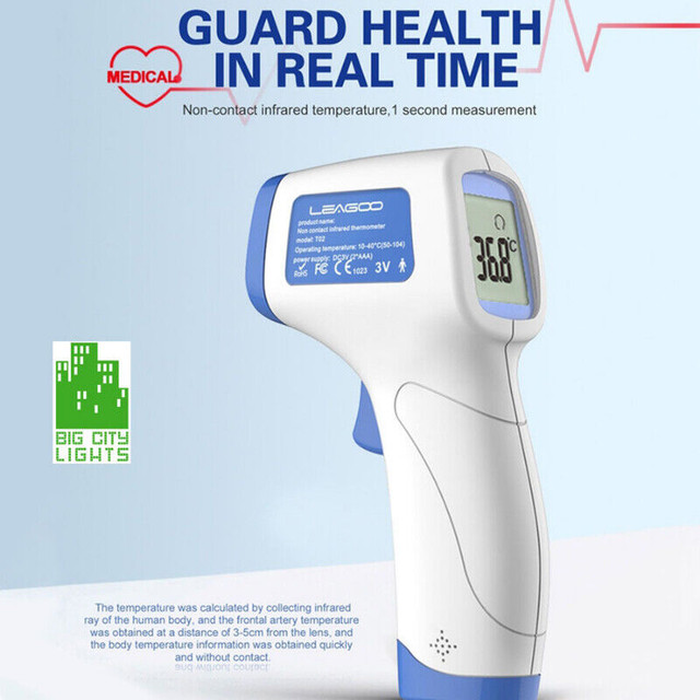 Non-contact Forehead Body Infrared Thermometer - NEW! in Health & Special Needs in Regina