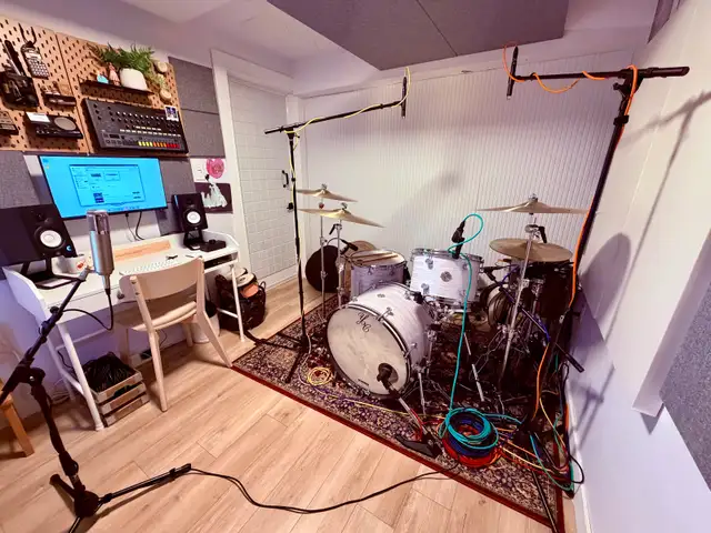 Drum Recording - Remote Drum Tracks 