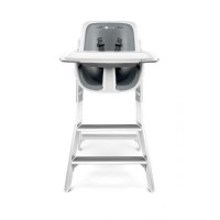 4 moms High Chair (White/Grey)