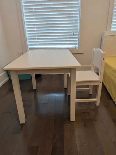 Ikea Children's Table and Chair