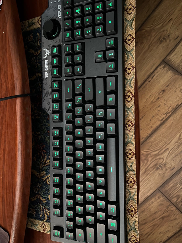 TUF gaming K1 Asus keyboard in Mice, Keyboards & Webcams in Dartmouth - Image 2