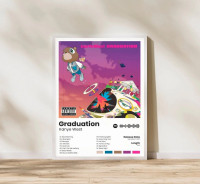 Kanye West [Graduation Album] Poster