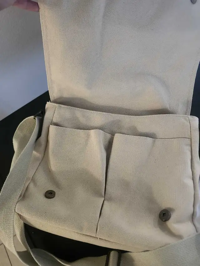 New totoro book bag beige  in Women's - Bags & Wallets in Kitchener / Waterloo - Image 3