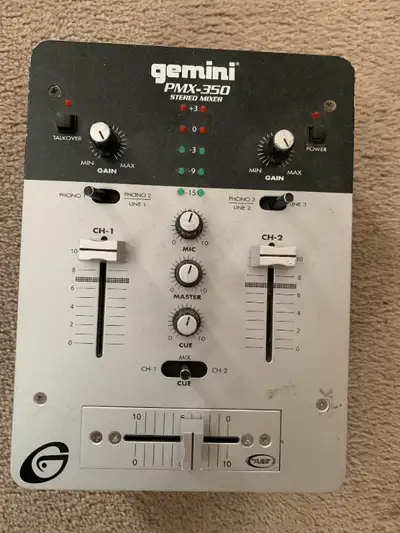 Gemini PMX-350 STERO MIXER 2 CHANNEL, View more