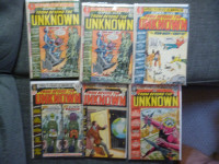 From Beyond The Unknown Bronze Age comics x 6 - 1971/1972