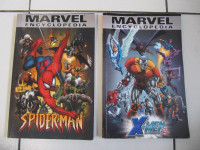Collectible Marvel Encyclopedia Spiderman & X-men2 Circa 2006