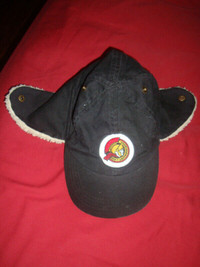 Like New Ottawa Senators Winter Hat Thick & Warm Size 4-6 - $10