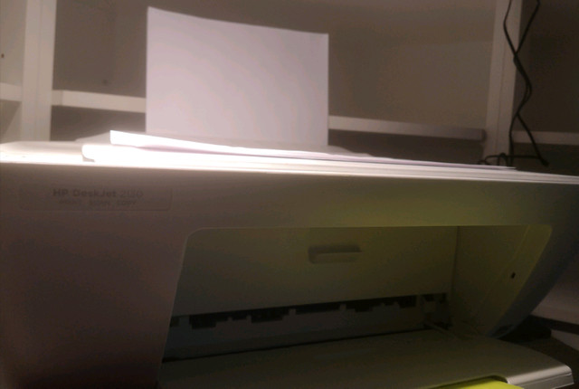 Lot 2 Imprimantes usagés à racheter pour réparation aepsae dans Imprimantes, Scanneurs  à Ville de Québec - Image 2