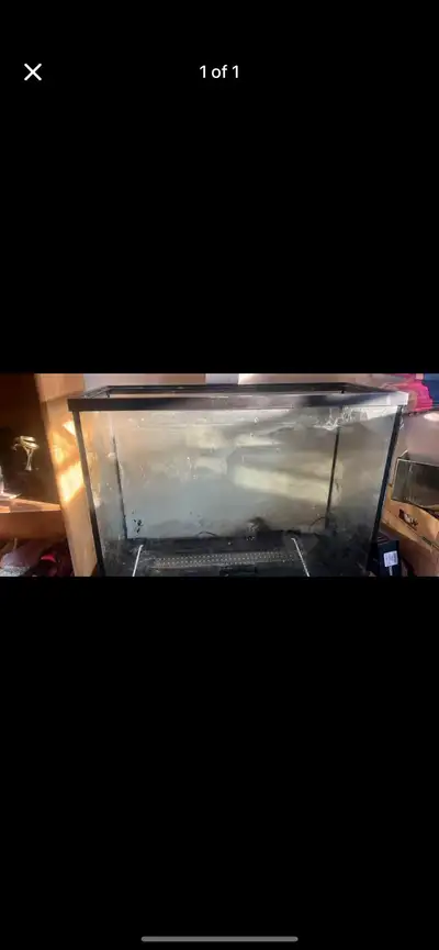 37 gallon fish tank $20, View more