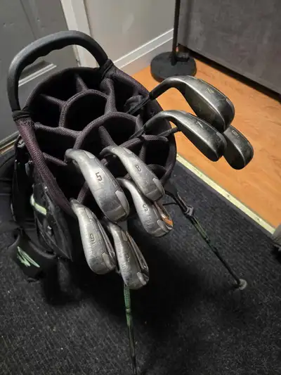 RIGHT Callaway Big Bertha irons 4-PW + SW ONLY $200!, View more