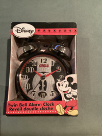 Disney twin bell alarm clock$20