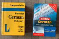 Langenscheidt & Berlitz Pocket Dictionary German/English NEW