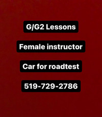 Female driving instructor available for driving lesson today