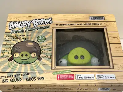 Angry Birds 2.1 Stereo Speaker, View more
