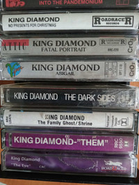 KING DIAMOND 7 ORIGINAUX NEUVES  $175.