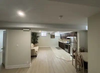 Located Brampton West No pets, No Smoking, separate enterance separate Laundry very spacious newly r...