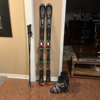 152 K2 ski with boots , poles . Sold 