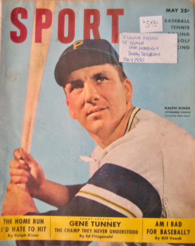 SEVEN VINTAGE '50'S-'60'S SPORT MAGAZINE BASEBALL MAGAZINES in Arts & Collectibles in Kitchener / Waterloo - Image 2