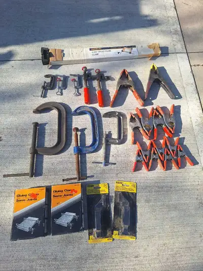 Assorted Clamps For Wood Working, View more