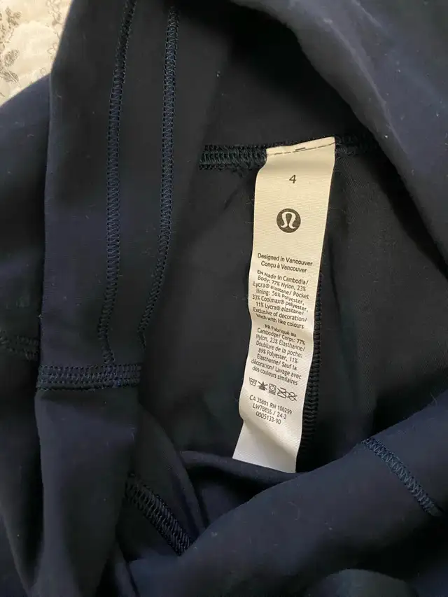 2 Pairs of Lululemon Biker shorts in Women's - Bottoms in City of Toronto - Image 4