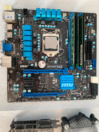 Motherboard - CPU - GPU - RAM - CPU Fan