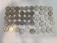 Roll of 1965/1966 Silver Dimes