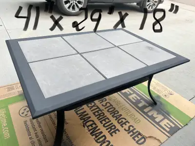 TILE TOP COFFEE TABLE , View more