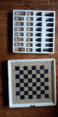 Exotic Stone Chess Set
