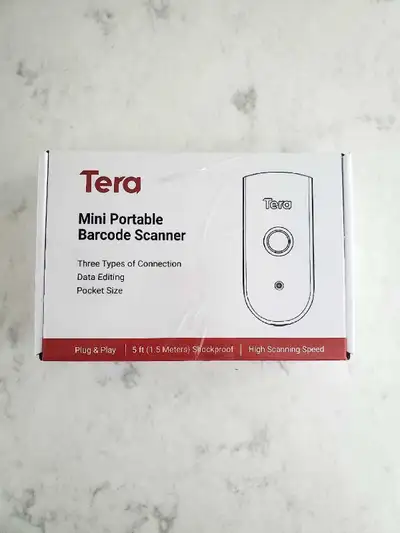 Tera Mini Barcode Scanner, View more