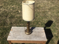 Military brass shell lamp