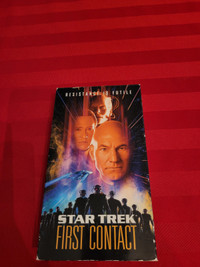 1997 V.H.S. COPY OF STAR TREK, FIRST CONTACT!!!