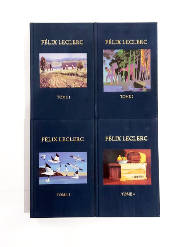 Félix Leclerc - Tome 1-2-3-4 - Grand format dans Essais et biographies  à Granby