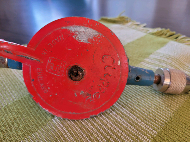 Perceuse à main Fleetway Clipper vintage hand drill dans Art et objets de collection  à Ville de Montréal - Image 3