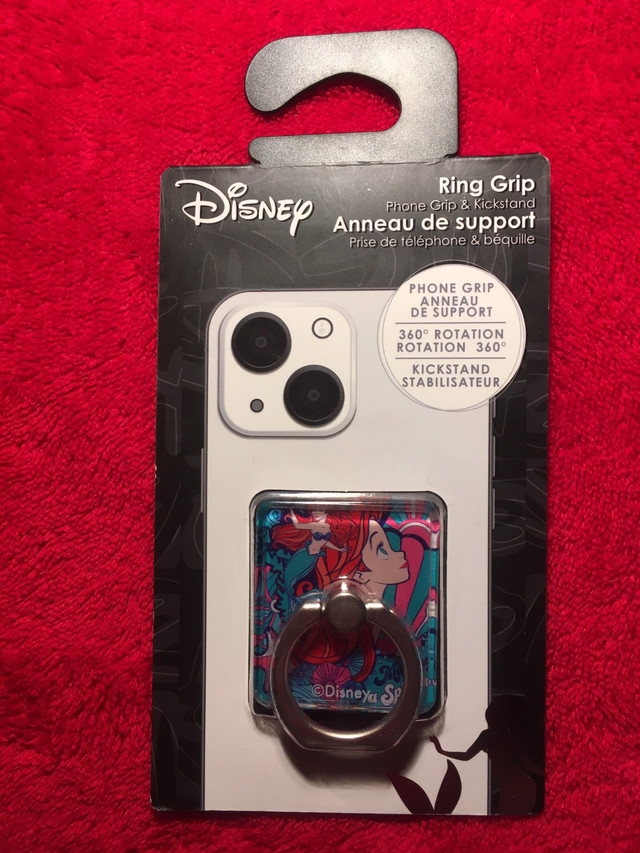 New Sealed Disney Phone Ring Hand Grip & Kickstand $10each in Cell Phone Accessories in Kawartha Lakes - Image 4
