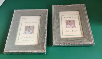 Two Grey Tone Sabre Picture Frames, View more