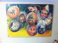 Vintage Carnival/Circus  Poster, Original NOT Reproduction
