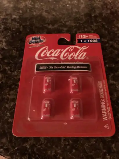 ho Scale 1950’s Coke Machines, View more