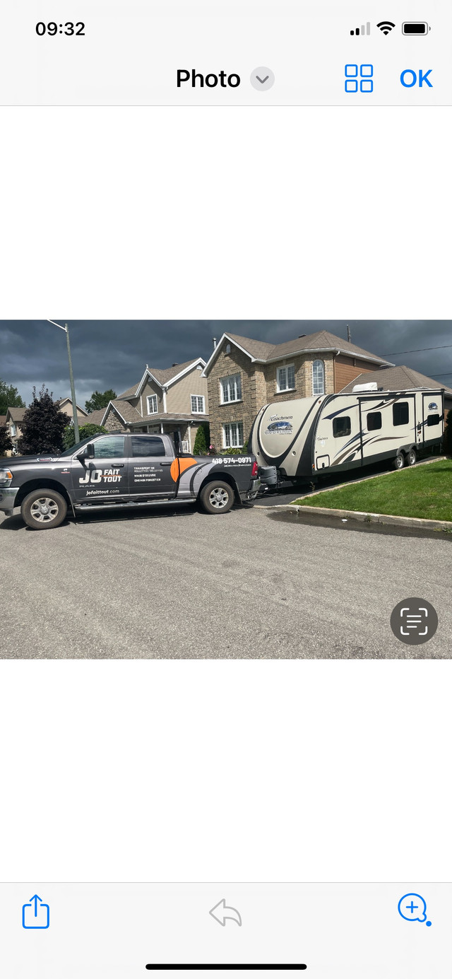 Offre Transport roulotte Fifthwheel Floride Québec Camping USA  dans VR et caravanes  à Ville de Québec