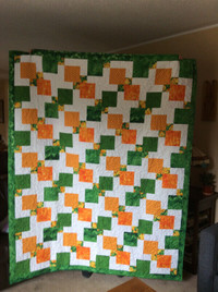 Large Lap Size Hand Made Quilt