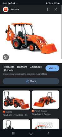 Wanted kubota tractor