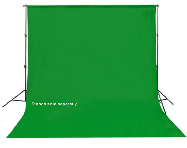 Cotton Fabric Backdrops - Many Colours - Green or Blue Screen in Cameras & Camcorders in City of Halifax - Image 2