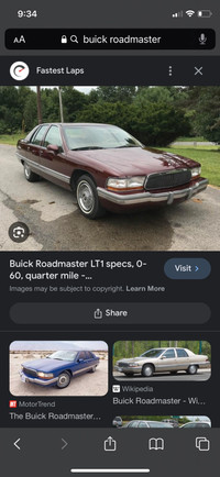Need a 1992 Buick roadmaster front grill
