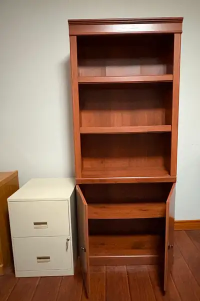 Book Shelves $80 /  Lamp $10, View more