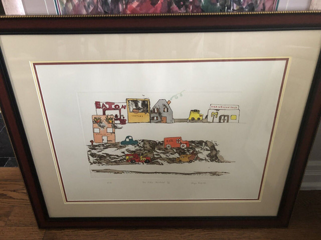Tilya Helfield Lithographs + Paintings in Arts & Collectibles in Markham / York Region - Image 2