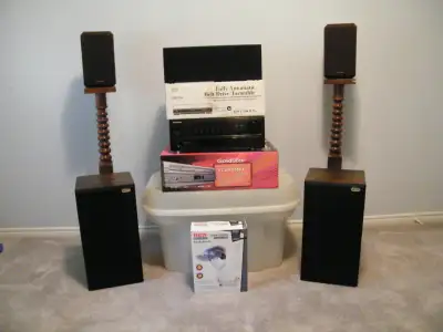 Complete Sound System w/ 100 plus LP's, View more