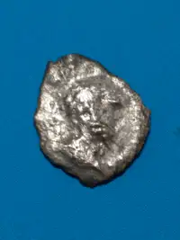Unattributed Ancient Roman silver coin circa 3rd-4th century 