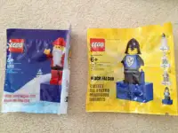 Lego Santa Magnet 2010 and Black Falcon BNIB